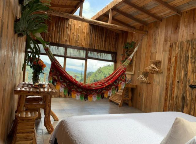 Hostal La Laguna Villamaria Ngoại thất bức ảnh